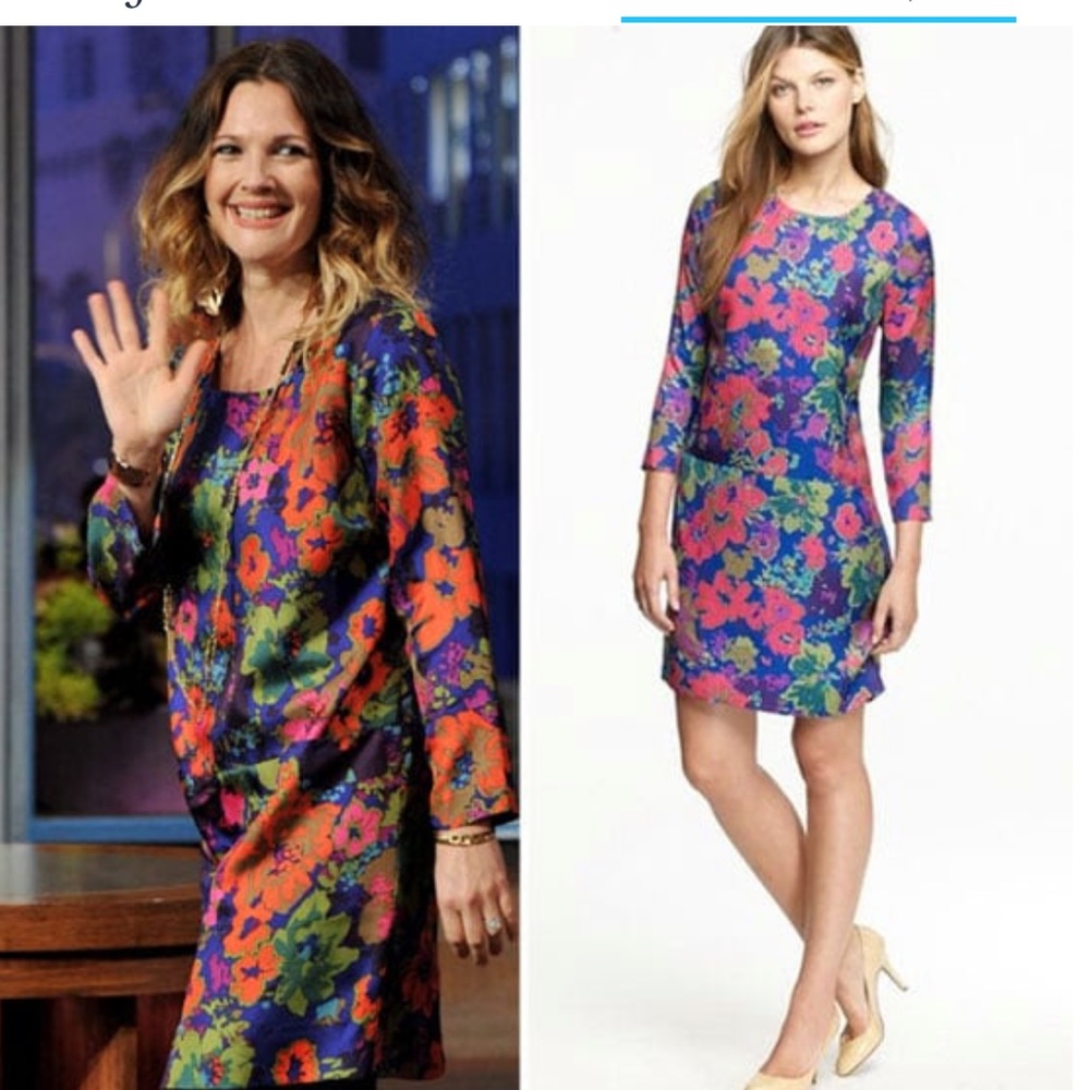 J. Crew Jules floral dress